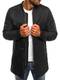 OZONEE Herren Übergangsjacke Bomberjacke Fliegerjacke Militär Freizeitjacke Sportjacke J.Boyz X1023K SCHWARZ M
