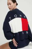 Škrlatna Tommy Jeans Pulover za dame image