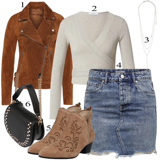 Outfit sa Smeđa Čizmica Sofie Schnoor "Lagani outfit"