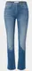 Blaue High Waist Skinny Jeans