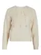 VILA Pullover 'NICOLINE' hellbeige