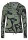 Street One Damen Shirtjacke mit Muster in Grün