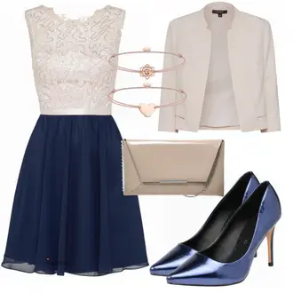 Outfit mit Kleid Laona "RoyalPrincess"