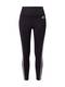ADIDAS SPORTSWEAR Sporthose 'Designed To Move High-Rise 3-Stripes' schwarz / weiß