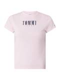 Roza Tommy Jeans Majice za dame image