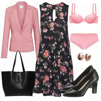 Party Outfits mit Weiß Kleid Große Größe Lascana "Lascana"