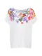 Desigual Shirt mit floralem Muster mischfarben / weiß