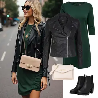 tenues avec Noir/Blanc/Rose/Gris foncé Veste de Moto/Veste avec Zip Latéral/Veste en Cuir/Veste en Simili Cuir/Veste de Motard yas "Tenue de printemps à la mode"