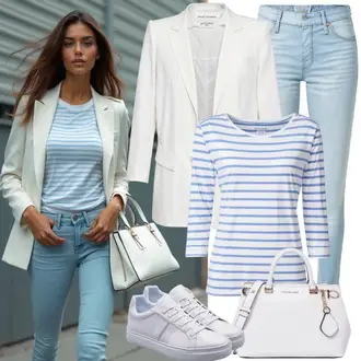 Outfit met Canvas sneaker/Leren sneaker/Lage Sneaker/Platte sneaker/Skateschoen/Smalle sneaker/Sneaker met gaatjesmotief/Sneaker met Glitter/Sneaker met Zijrits/Zomer sneaker/Vintage Sneaker Puma "Perfecte Bouw Outfit"