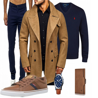 Outfit mit Blau RALPH LAUREN "Casual Business Outfit"