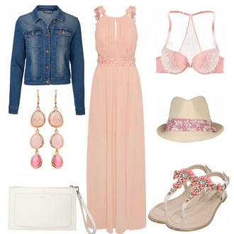 Outfit mit Orange lipsy "Coral"