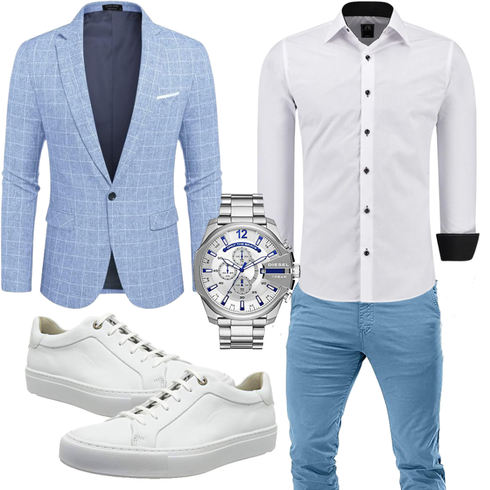 Weiß Accessoire J'S FASHION kombinieren