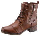 Braune Schnürstiefeletten image