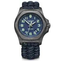 VICTORINOX Uhr ''''I.N.O.X. Carbon'''' nachtblau / schwarz