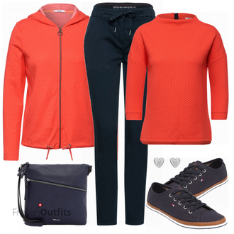 Outfit mit Weiß Schmuck Ted Baker "Freizeit Outfit"