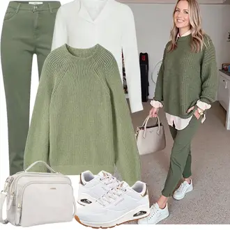 Business Outfits Büro Sommer mit Weiß/Creme Vila "Perfektes Büro Outfit"Look: Schlichte, Uni, Büro, Overdressed, Edel, Elegant