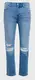 Blaue Skinny Jeans