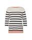 ESPRIT Pullover 3col striped nachtblau / rosé / offwhite