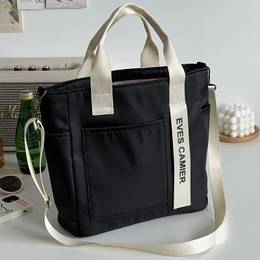 Original Student Tote Bag, Versatile And Simple, Or Worn Crossbody.