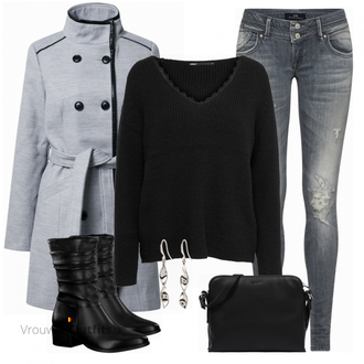 Winter Outfits met blauw ESPRIT "Winterlook voor modieuze vrouwen"