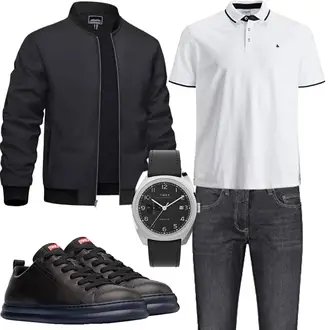 Mit Bauch Outfit mit Jack & Jones "Herbst Outfits"