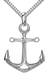 JEVELION Kette Anker silber