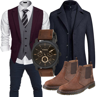 Outfit mit Stiefel Rieker "Freizeit Outfit"