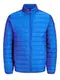 JACK & JONES Steppjacke JCOBOOM TWIST PUFFER COLLAR blau