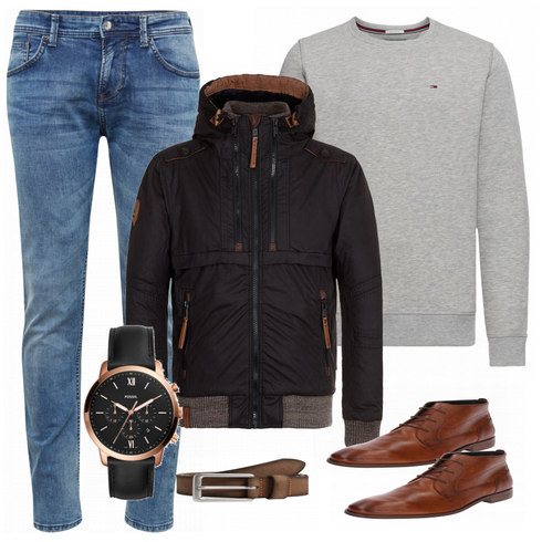 Rot Schuh About You kombinieren