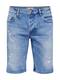 Only & Sons Shorts BLUE DAMAGE blue denim