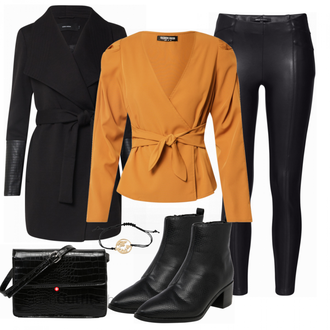 Outfit mit Blau Stiefel VERO MODA "Outfit fr den Frhling"