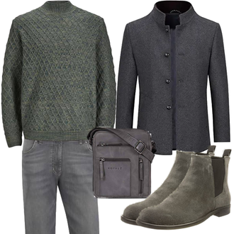 Outfit mit Stiefel Jack & Jones "Herbst Outfits"