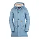 Derbe Frauen Winterjacke Festland Friese Wintermantel Parka hellblau - 44
