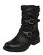 TOM TAILOR Stiefel in Biker-Optik schwarz
