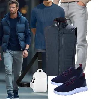 Rad­fahren Outfit mit DONGKER "Freizeit Outfit"Look: Rad­fahren, Wandern, Laufen, Joggen, Trekking