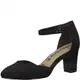 Tamaris Damen Riemchen Pumps, Frauen Pumps,Touch It-Fußbett,Absatzschuhe,stöckelschuhe,Abendschuhe,halteriemen,elegant,weiblich,Black,38 EU / 5 UK