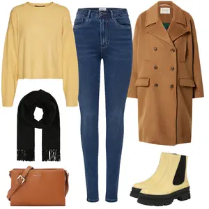 Pastell Winterlook