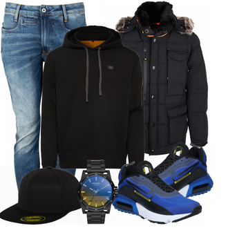 Outfit mit Blau wellensteyn "Alltags Outfit"