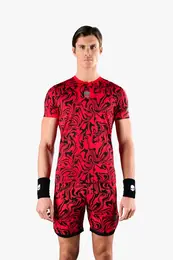 Men's T-Shirt Chrome Tech Tee Red XL