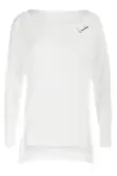 Weiß Langarm T Shirts für Damen image