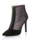 Stiefelette Alba Moda schwarz/bronzefarben