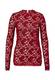 HALLHUBER Langarmshirt merlot
