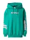 Karl Kani Sweatshirt hellblau / smaragd / orchidee / weiß