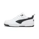 PUMA Unisex Rebound V6 Low Sneaker, White Black Black, 41 EU