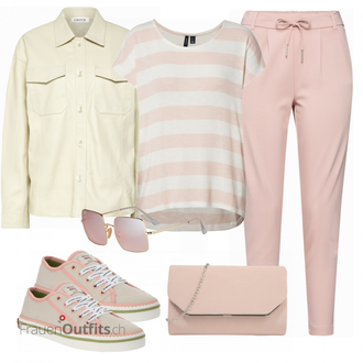 Outfit mit Grau Sneaker SCOTCH & SODA "Leichtes Outfit"