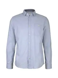 TOM TAILOR Hemd hellblau