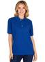 Kurzarm Poloshirts aus Baumwolle für Damen image
