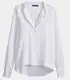 Blanc Oversize Chemisiers Business pour Femme