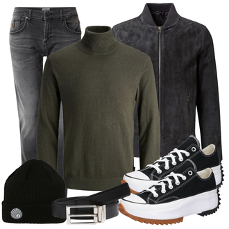 Outfit mit Schwarz Hut Volcom "Freizeit Outfits"