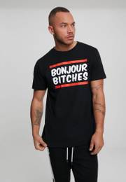 Black Bonjour T-shirt